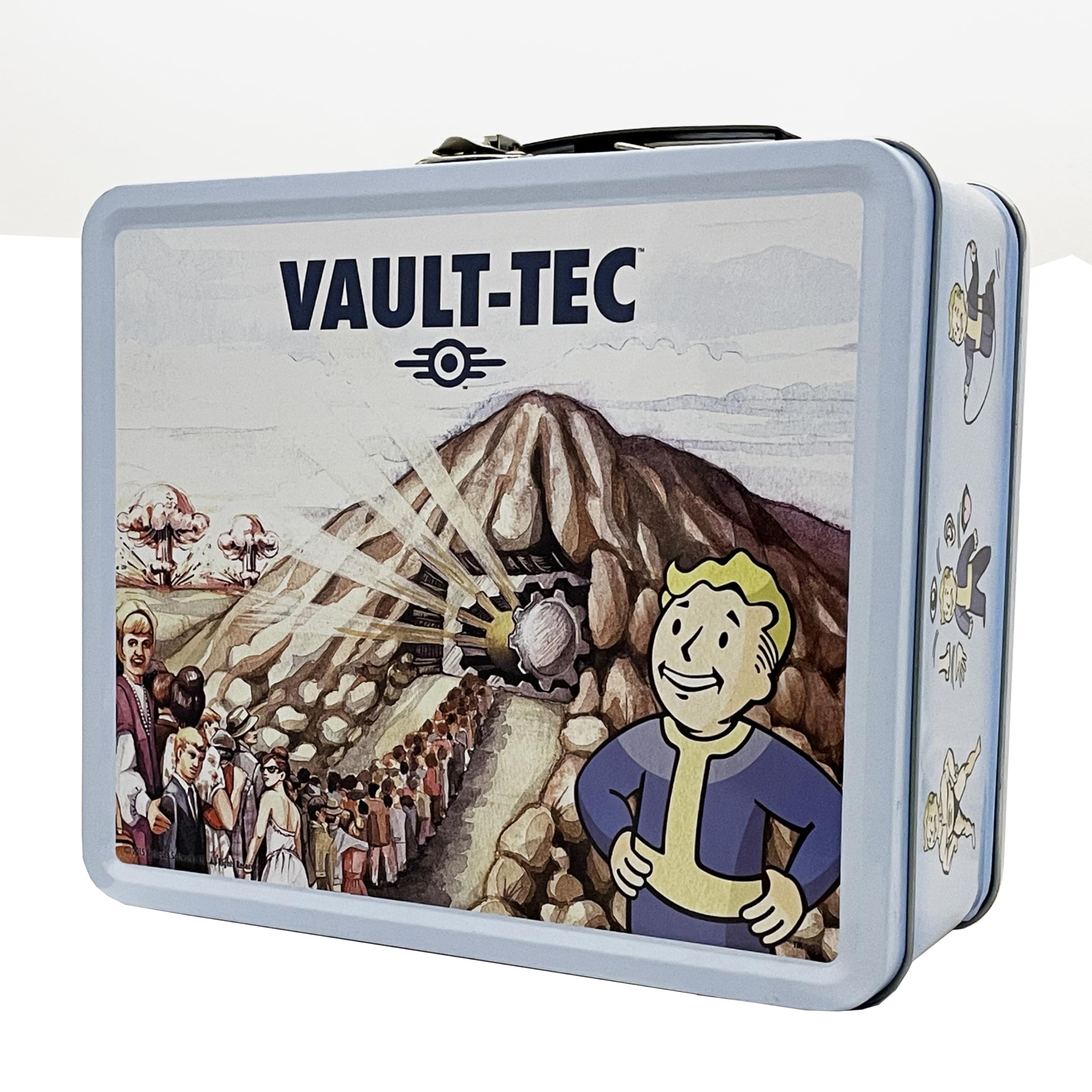 Fallout Clean Vault-Tec Lunchbox & Flask : Amazon.co.uk: PC